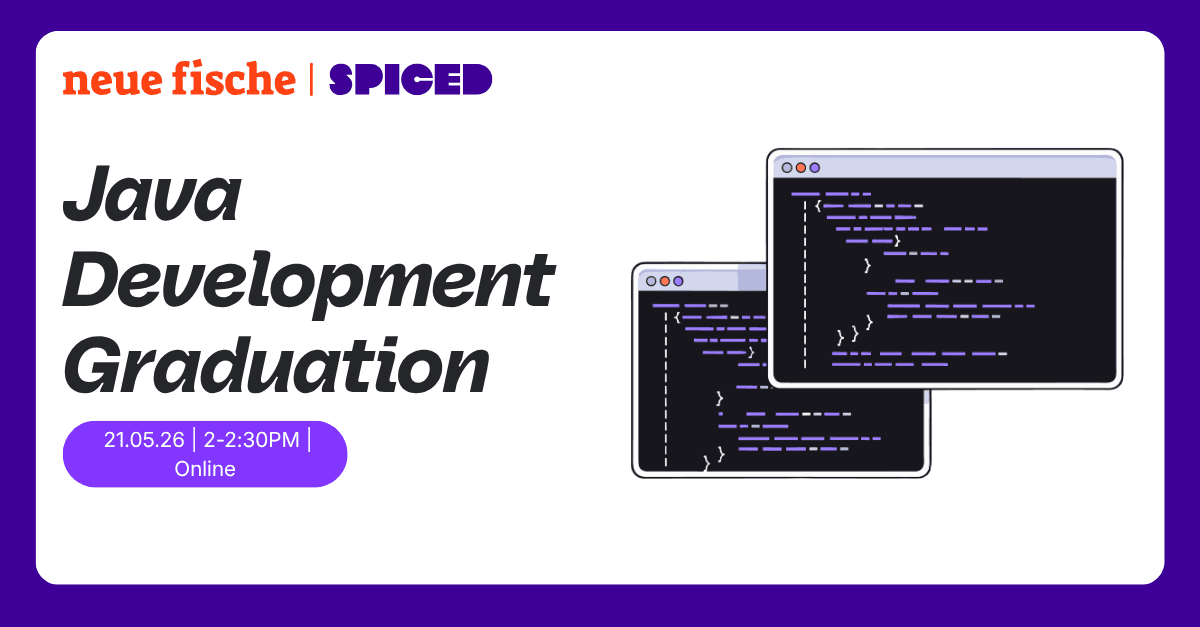 Java development graduation online event