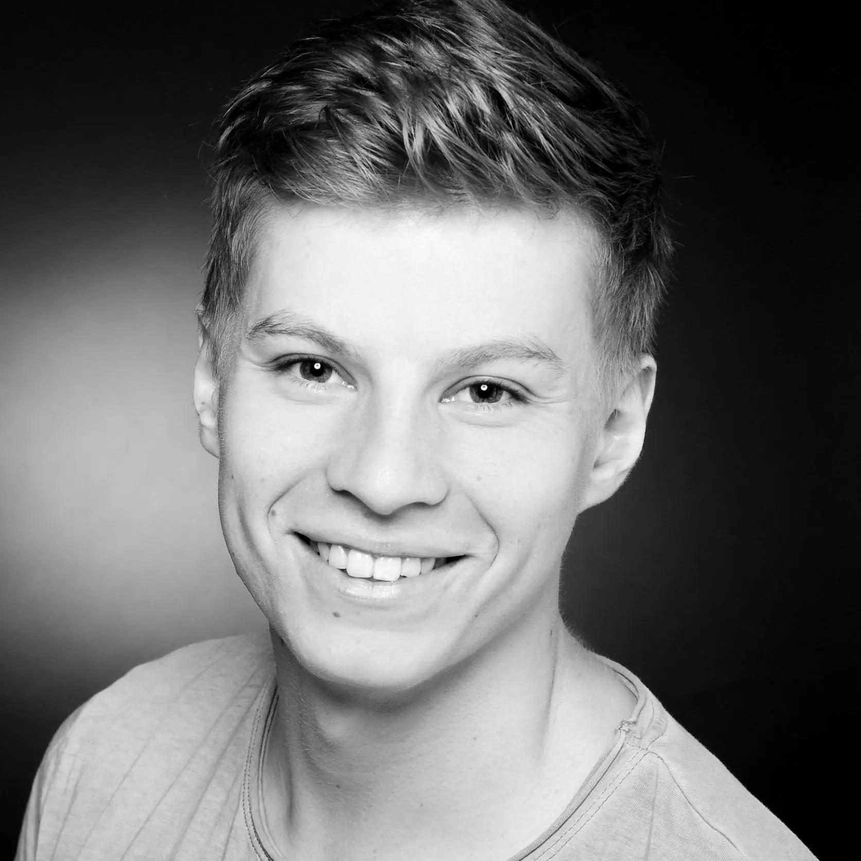 Portrait of a smiling young man